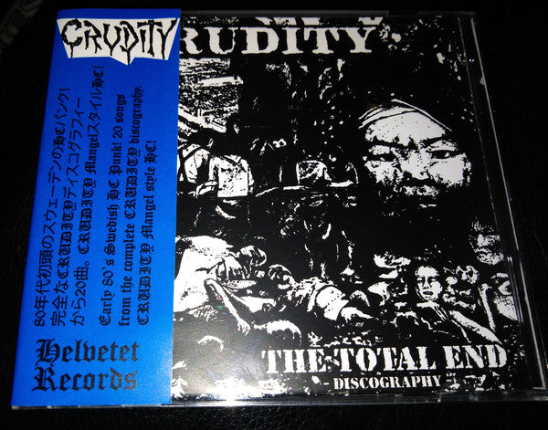 CRUDITY - The Total End Discography (CD/New)