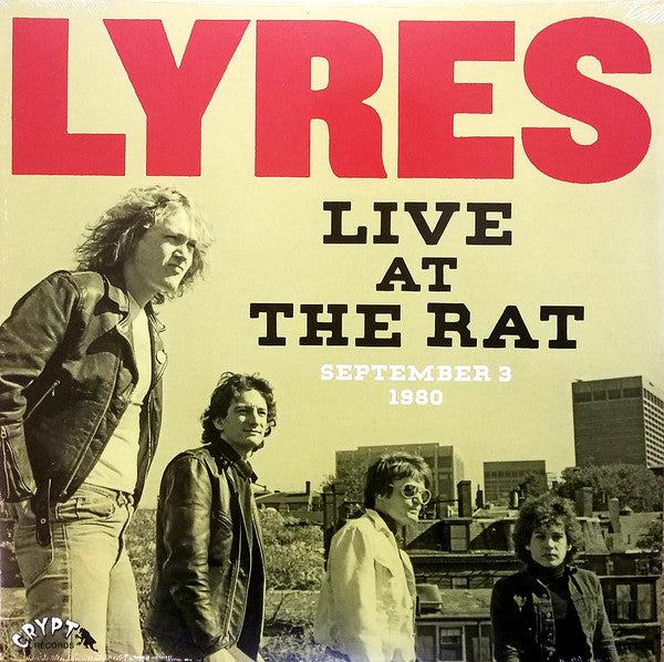 LYRES (ライアーズ) - Live At The Rat : September 3 1980 (German Ltd.LP+GS / New)