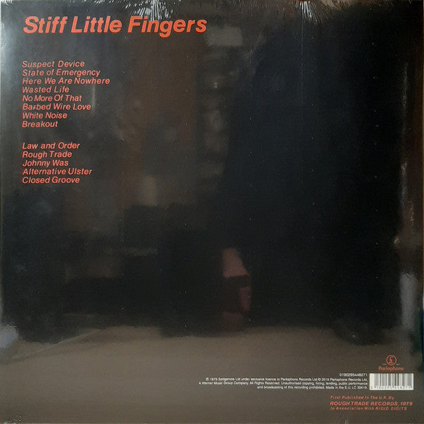 STIFF LITTLE FINGERS (スティッフ・リトル・フィンガーズ) - Inflammable Material (EU 限定プレス正規再発 LP/ New)