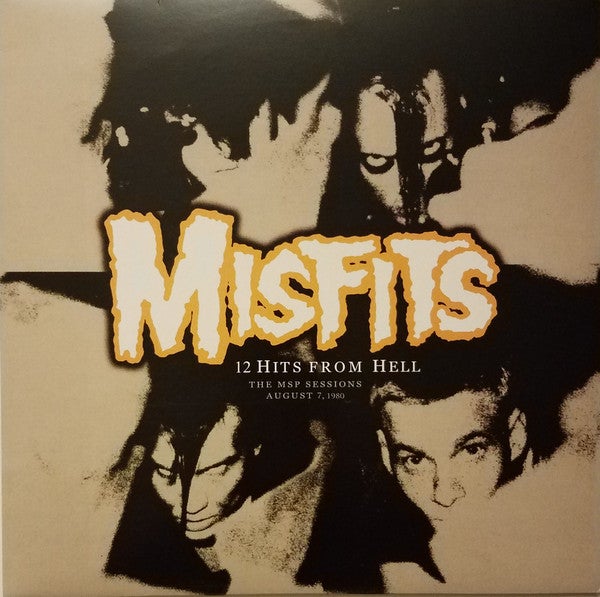 MISFITS (ミスフィッツ) - 12 Hits From Hell : The MSP Sessions August 7, 1980 (EU 限定再発レッドヴァイナル LP / New)