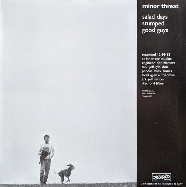 MINOR THREAT (マイナー・スレット) - Salad Days (US 限定プレス再発 7"/ New)