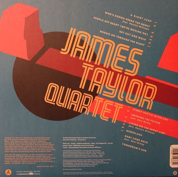JAMES TAYLOR QUARTET (ジェームス・テイラー・カルテット) - People Get Ready : We're Moving On (UK 限定プレス LP/ New)