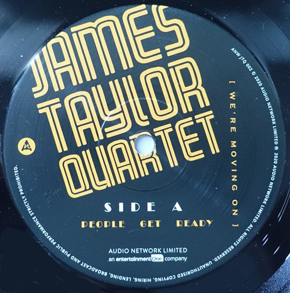 JAMES TAYLOR QUARTET (ジェームス・テイラー・カルテット) - People Get Ready : We're Moving On (UK 限定プレス LP/ New)
