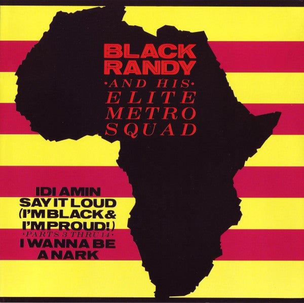 BLACK RANDY And His Elite Metro Squad (ブラック・ランディー & ヒズ・エリート・スクワッド) - Idi Amin (US Unofficial Orange Vinyl 7" / New)