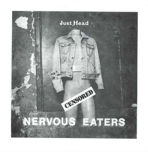 NERVOUS EATERS (ナーバス・イーターズ) - Just Head / Get Stuffed (Spain Reissue 7" / New)