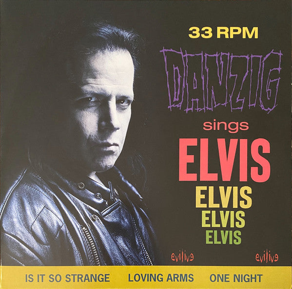 DANZIG (ダンジグ) - Sings Elvis (US 限定再発ピンク＆ブラックヴァイナル LP/ New)