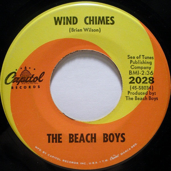 BEACH BOYS (ビーチ・ボーイズ) - Wild Honey / Wind Chimes (US オリジナル 7")