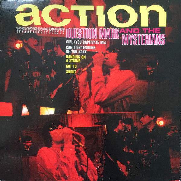 ? (QUESTION MARK) & THE MYSTERIANS (クエスチョン・マーク&ザ・ミステリアンズ)  - Action (EU 限定リプロ再発モノラル LP / New)