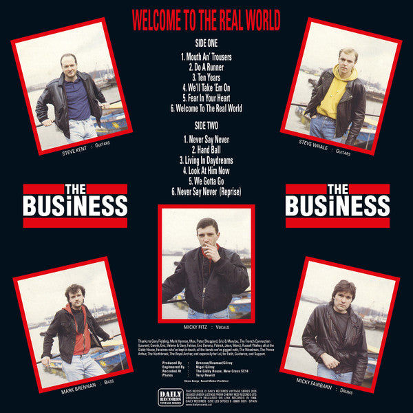 BUSINESS, THE (ザ・ビジネス) - Welcome To The Real World (Spain 250枚限定再発 LP/ New)