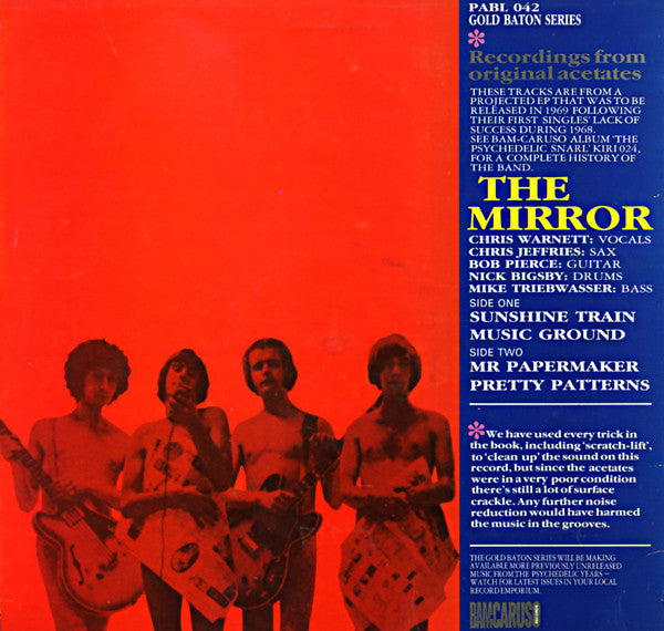 MIRROR (ミラー)  - Reflected Glory (UK オリジナル 12")