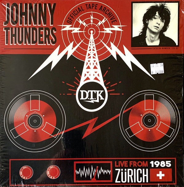 JOHNNY THUNDERS (ジョニー・サンダース ) - Live From Zurich 1985 (US 限定プレス LP / New)