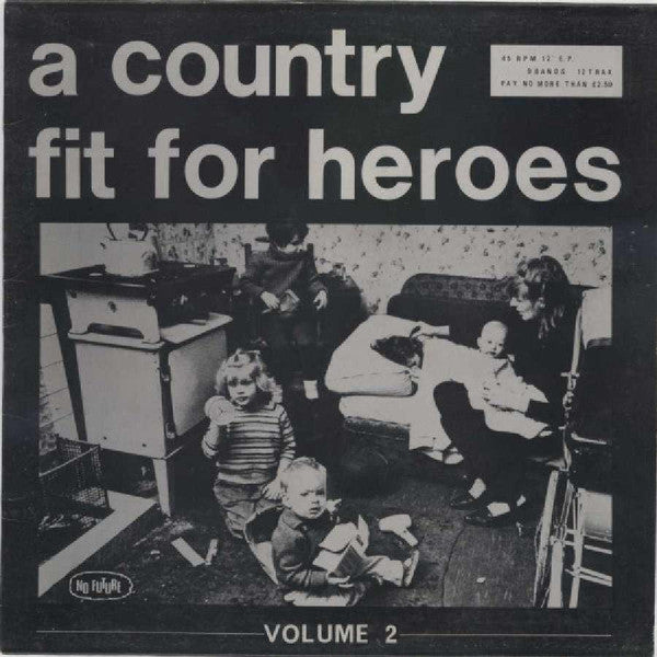 V.A. (Fo Futureレコーズ「デモ音源」コンピ）- A Country Fit For Heroes Vol.2  (US 300枚限定再発12"+ポスター / New)