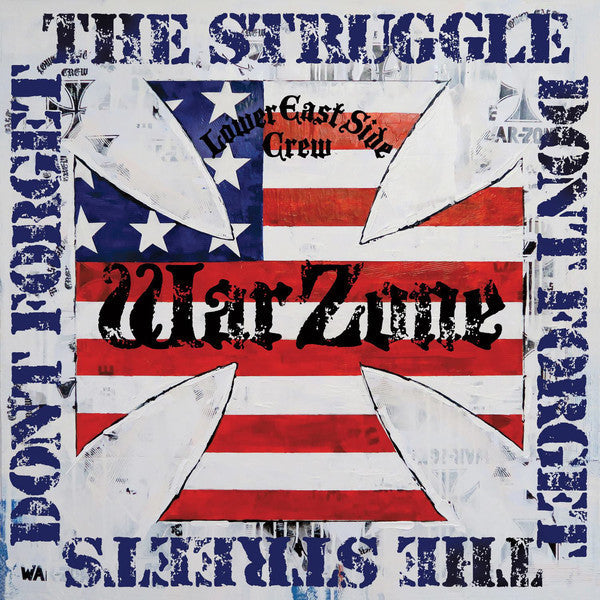 WARZONE (ウォーゾーン) - Don't Forget The Struggle Don't Forget The Streets  (US Ltd.Color Vinyl LP / New)