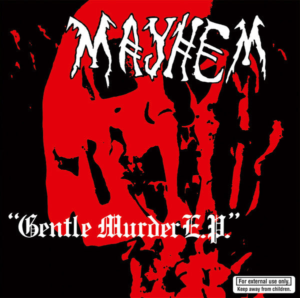 MAYHEM (メイヘム) - Gentle Murder E.P. (German 400Ltd.Reissue Black Vinyl 7" / New)