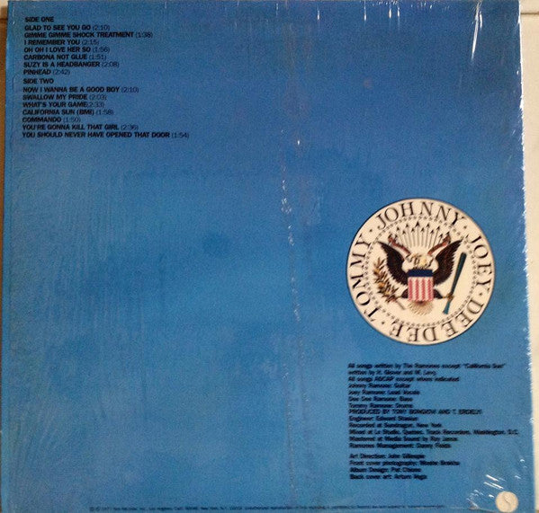RAMONES (ラモーンズ) - Leave Home (US Ltd.Reissue Color Vinyl LP / New)
