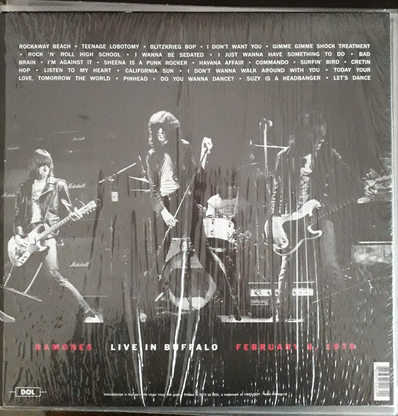 RAMONES (ラモーンズ) - Live In Buffalo, February 8, 1979 (EU 限定再発グリーンヴァイナル 180g LP/ New)