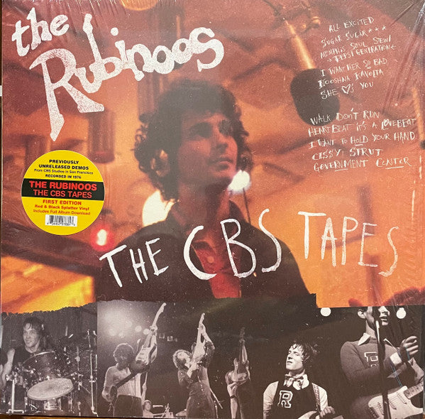 RUBINOOS, THE (ザ・ルビナーズ) - The CBS Tapes (US Ltd.Red & Black Vinyl LP / New)