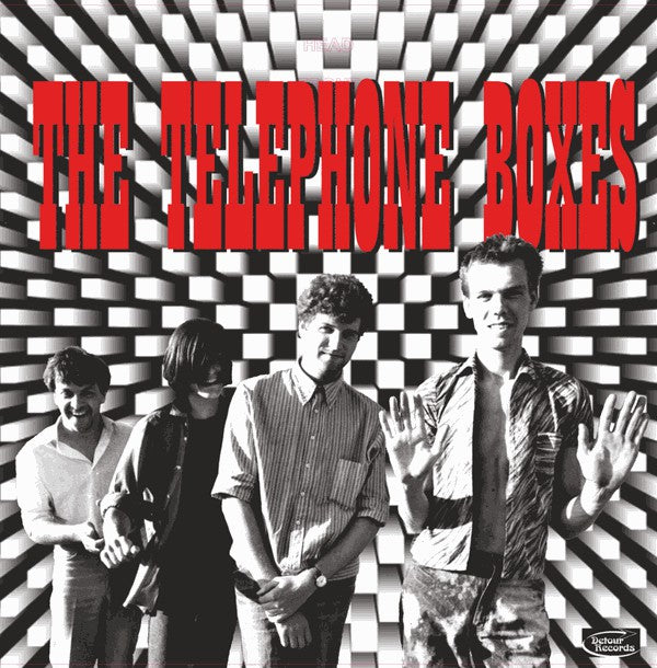 TELEPHONE BOXES, THE (ザ・テレフォン・ボックス) - S.T. (UK 100 Ltd.Red Vinyl LP+CD / New)