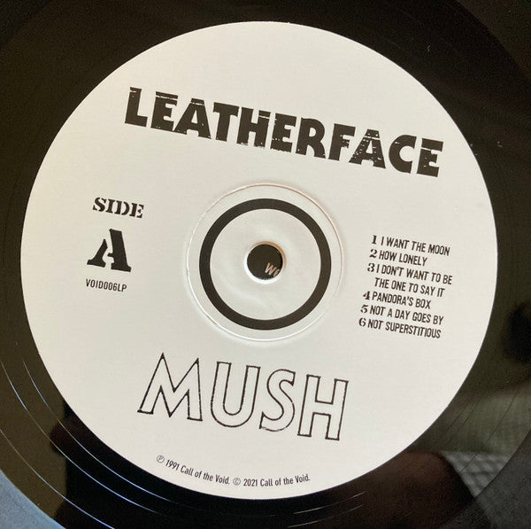 LEATHERFACE (レザーフェイス) - Mush (UK 限定再発ブラックヴァイナル LP/ New)