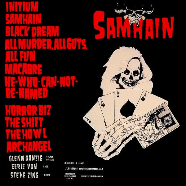 SAMHAIN (サムヘイン) - Initium (German 限定リプロ再発 LP / New) '84年ファーストアルバム！