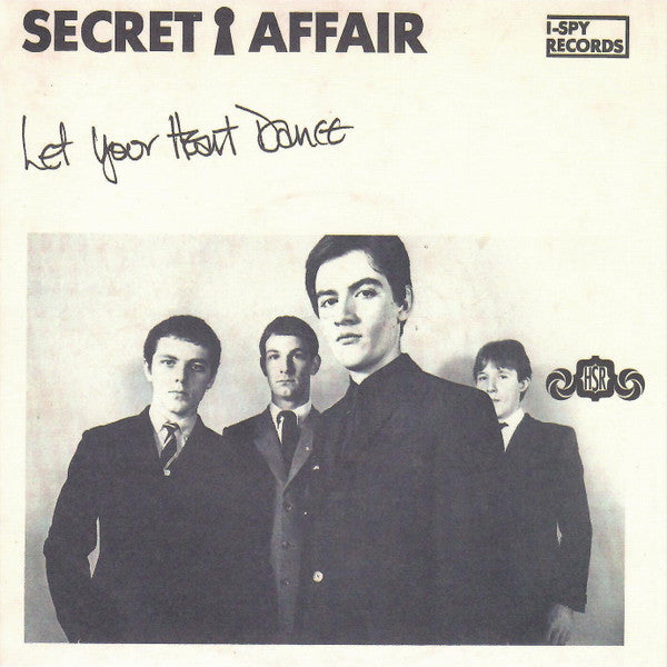 SECRET AFFAIR (シークレット・アフェア) - Let Your Heart Dance (UK 限定再発「ブルーヴァイナル」7"/ New) '79年のヒット曲 !