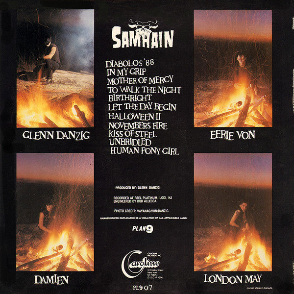 SAMHAIN (サムヘイン) - November-Coming-Fire (EU Ltd.Press White Vinyl LP / New)