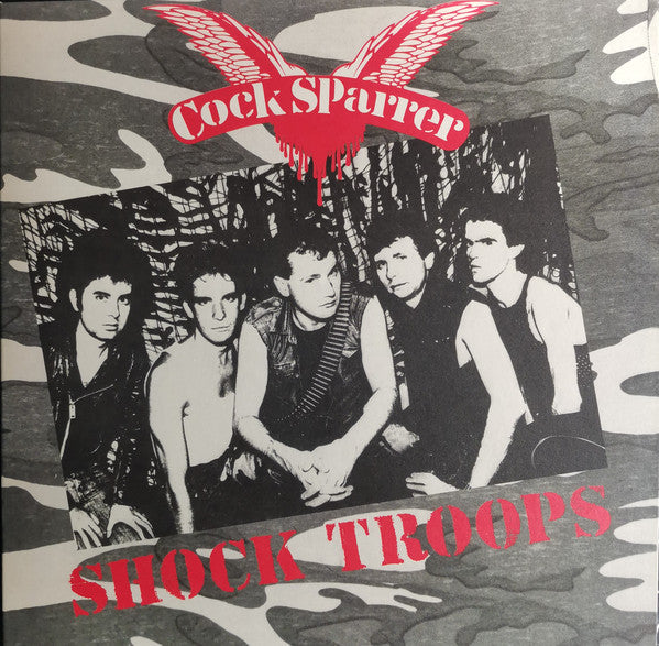 COCK SPARRER (コック・スパラー) - Shock Troops (US 2,000 Ltd.Reissue Color Vinyl LP / New)