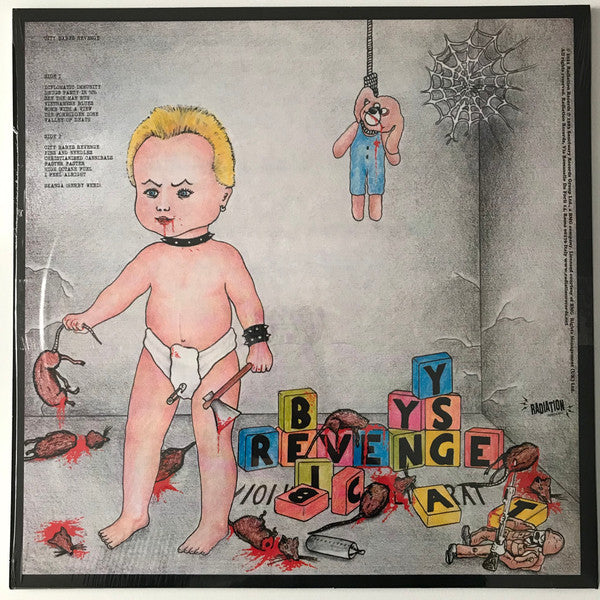 Charged G.B.H (チャージド G.B.H) - City Baby's Revenge (Italy 限定再発 LP+ポスター / New)