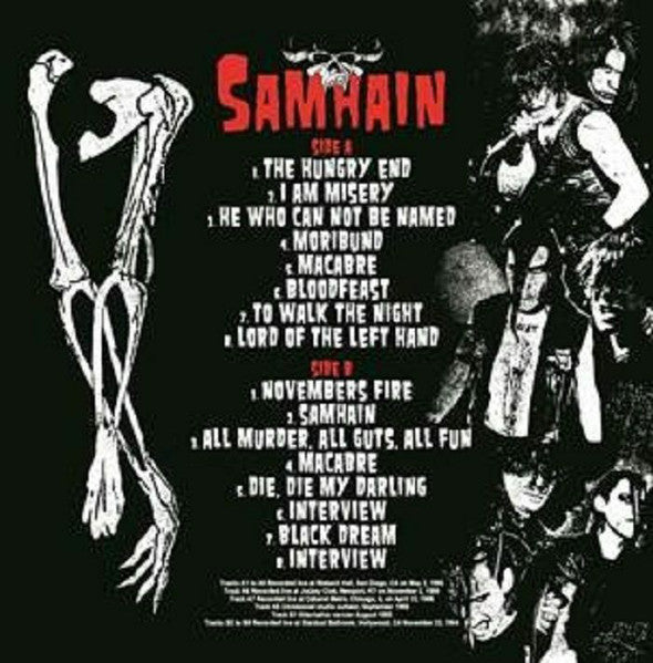 SAMHAIN (サムヘイン) - Last Gasp On Earth (German 限定再発「ブラックヴァイナル」LP / New) レアトラックコンピ !