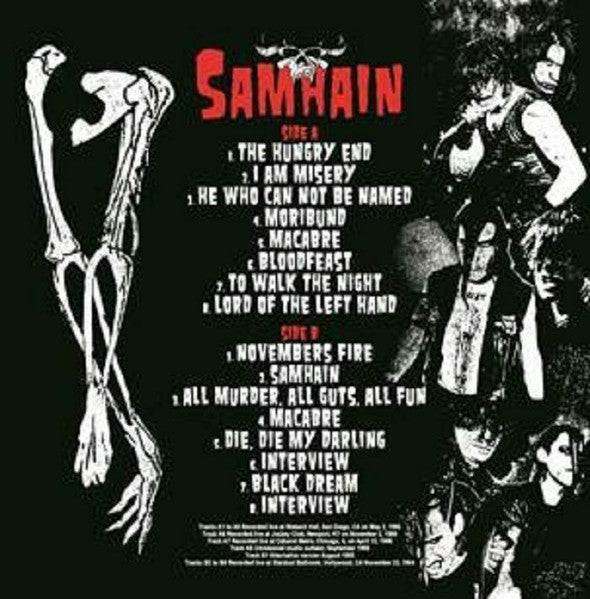 SAMHAIN (サムヘイン) - Last Gasp On Earth (German Limited Black Vinyl LP / New)