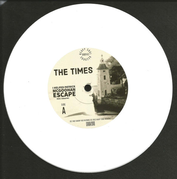 TIMES, THE (ザ・タイムス) - I Helped Patrick McGoohan Escape (UK 300 Ltd.Reissue White Vinyl 7"/ New ROR-143)