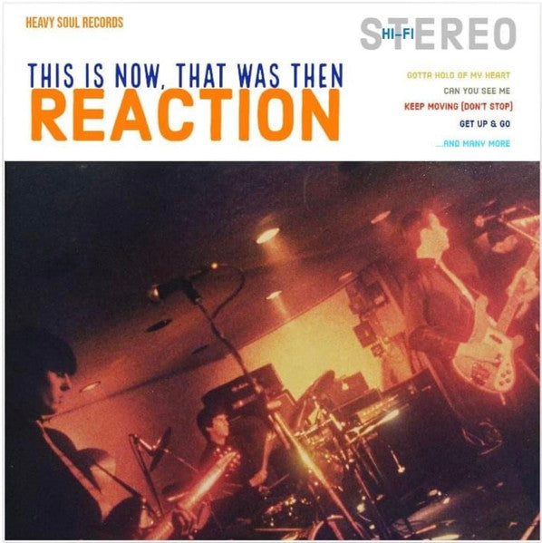REACTION (リアクション) - This Is Now, That Was Then (UK Limited LP/ New)