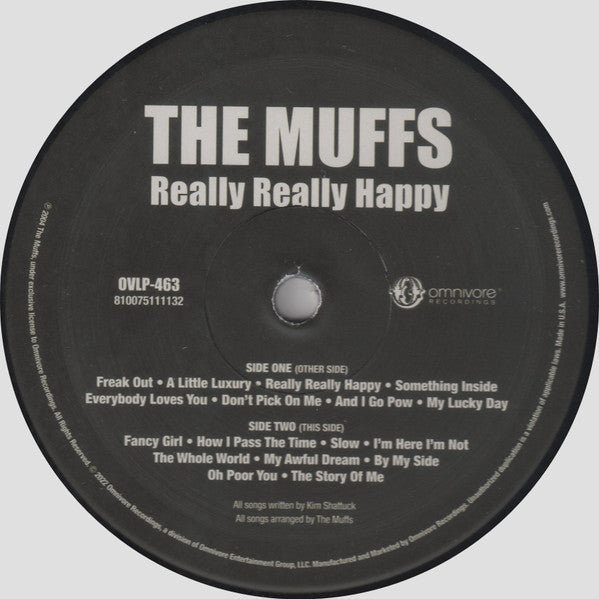MUFFS, THE (ザ・マフス) - Really Really Happy (US 限定プレス再発 LP/ New)