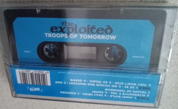EXPLOITED, THE (ジ・エクスプロイテッド)  - Troops Of Tomorrow (Italy 限定再発 Cassette / New)