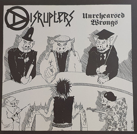 DISRUPTERS (ディスラプターズ)  - Unrehearsed Wrongs (UK 500枚限定再発オレンジヴァイナル LP/ New)