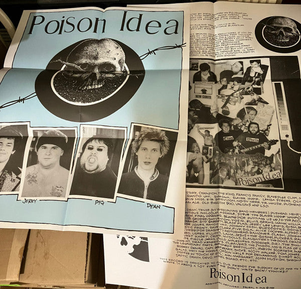 POISON IDEA (ポイズン・アイデア) - Kings Of Punk : Portland Edition (US 1,700 Ltd.Reissue LP / New)