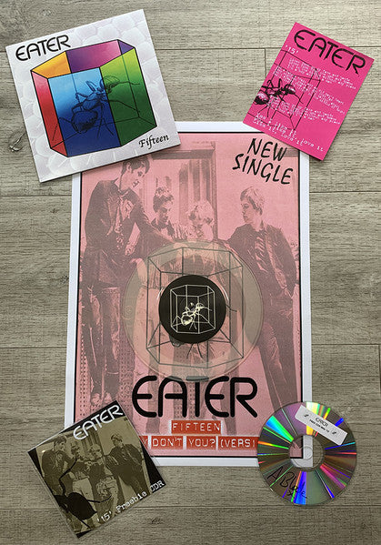 EATER (イーター) - Fifteen : Deluxe Bundle (UK 150 Ltd.Clear Vinyl 7"+CD-R/ New)
