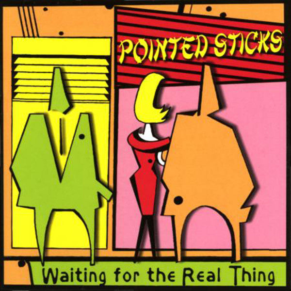 POINTED STICKS (ポインテッド・スティックス) - Waiting For The Real Thing (Canada 500枚限定再発オレンジヴァイナル LP / New)