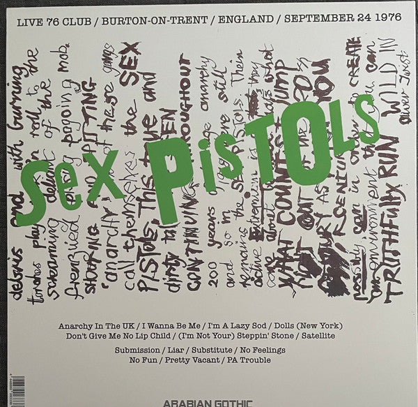 SEX PISTOLS (セックス・ピストルズ)  - Rotten Razored (EU 限定再発ホワイトヴァイナル LP/ New)