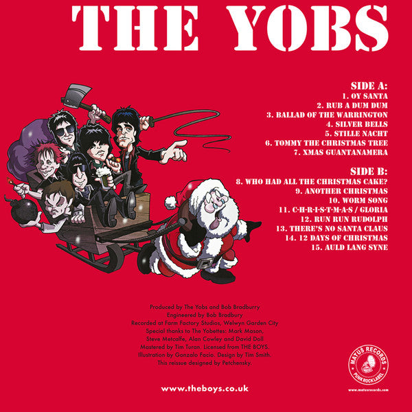 YOBS, THE (ザ・ヨブス)  - The Worst Of The Yobs (German 350枚限定再発ホワイトヴァイナル LP/ New)
