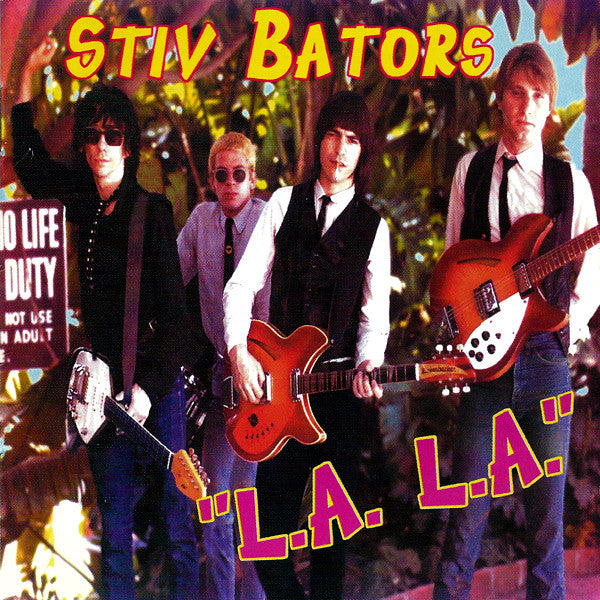 STIV BATORS (スティヴ・ベイター) - L.A. L.A. (US Reissue CD / New)