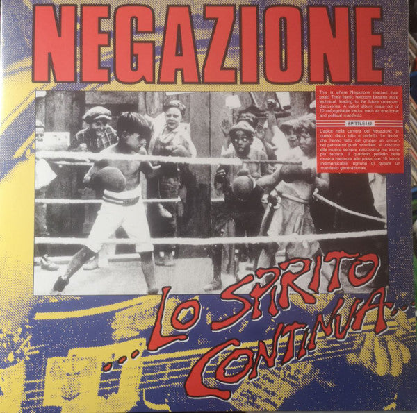 NEGAZIONE (ネガツィオーネ ) - ...Lo Spirito Continua... (Italy 限定再発 LP+TVOR CVR/ New)