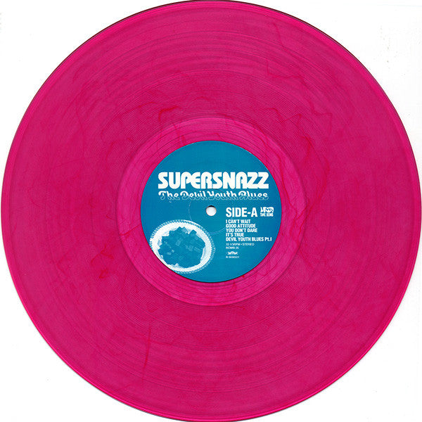 SUPERSNAZZ (スーパースナッズ)  - DEVIL YOUTH BLUES (Japan 限定プレスカラーVINYL LP) 残少！