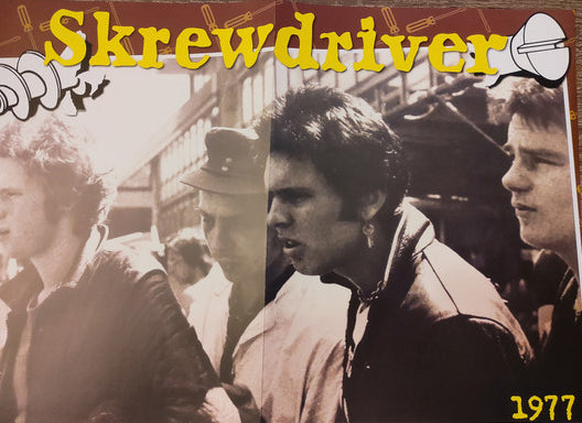 SKREWDRIVER (スクリュードライヴァー) - The Blackpool Tape 1978 (UK 120枚限定再発ナンバリング入りホワイトヴァイナル片面 LP/ New)