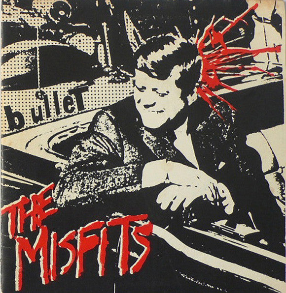 MISFITS (ミスフィッツ) - Bullet (US Unofficial Red Vinyl 7" / New)