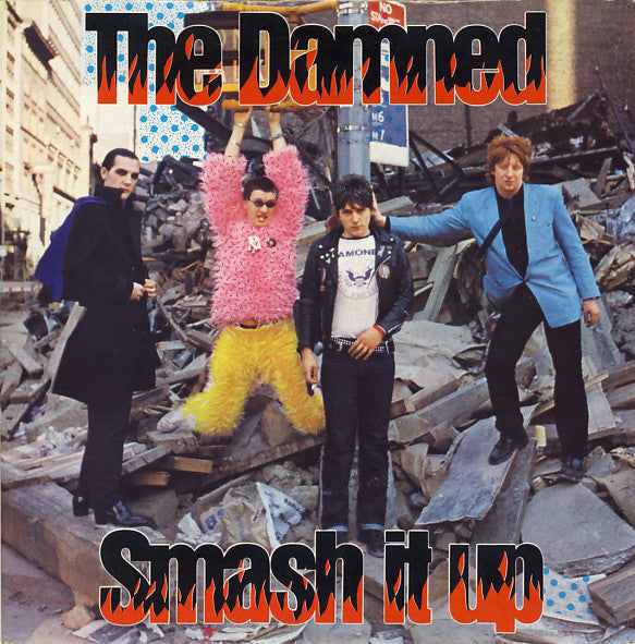 DAMNED, THE (ザ・ダムド) - Smash It Up (UK 限定再発「レッドヴァイナル」7" / New)