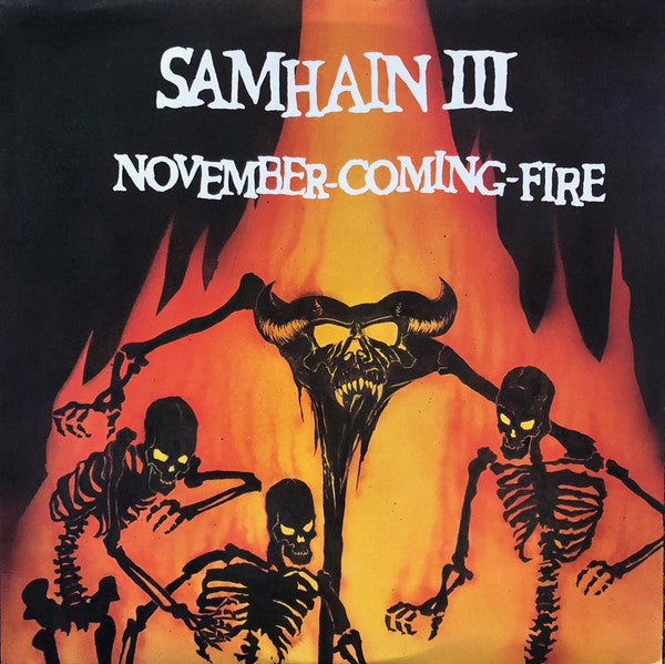 SAMHAIN (サムヘイン) - November-Coming-Fire (EU Ltd.Press White Vinyl LP / New)