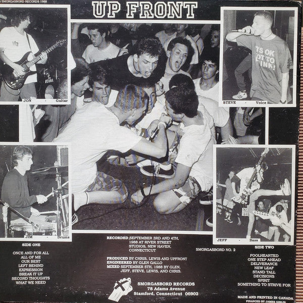 UP FRONT (アップ・フロント) - Spirit (US 限定再発「ブラックヴァイナル」LP/ New)