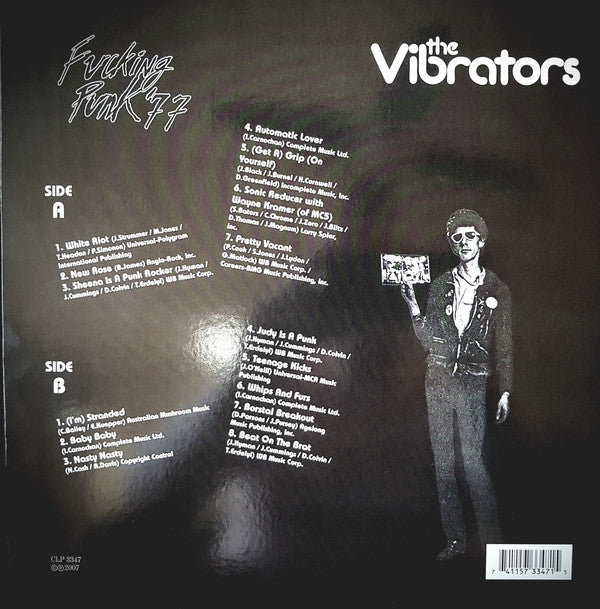 VIBRATORS (ヴァイブレーターズ) - Fucking Punk ’77 (US 限定再発「カラーヴァイナル」LP / New)