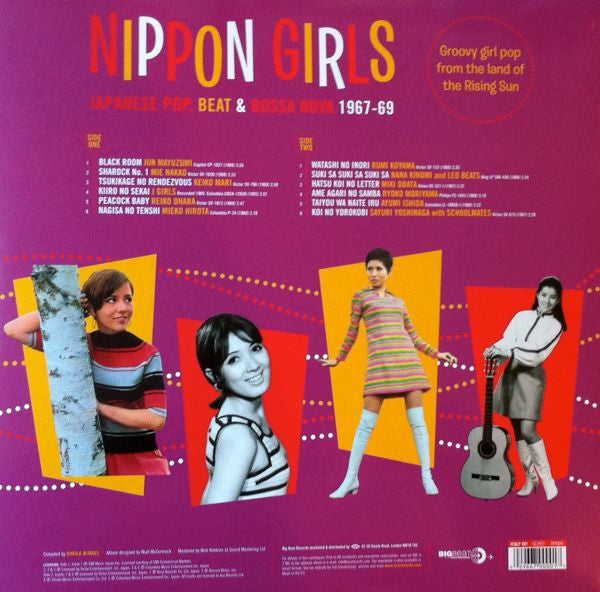 V.A. (日本60's ガールポップス・コンピ)- Nippon Girls (EU 限定アナログ LP 見開きジャケ/New)